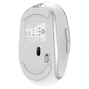 Yenkee vezeték nélküli (Bluetooth 5.2 és 2.4GHz) egér fehér (YMS 2085WE)